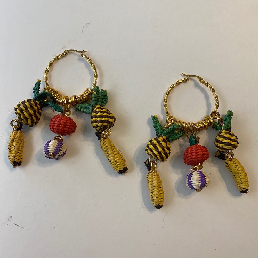 Fruit earrings
